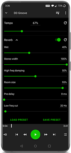 Setting up Music Speed Changer as a Slowed + Reverb Player Setting up Music Speed Changer as a Slowed + Reverb Player